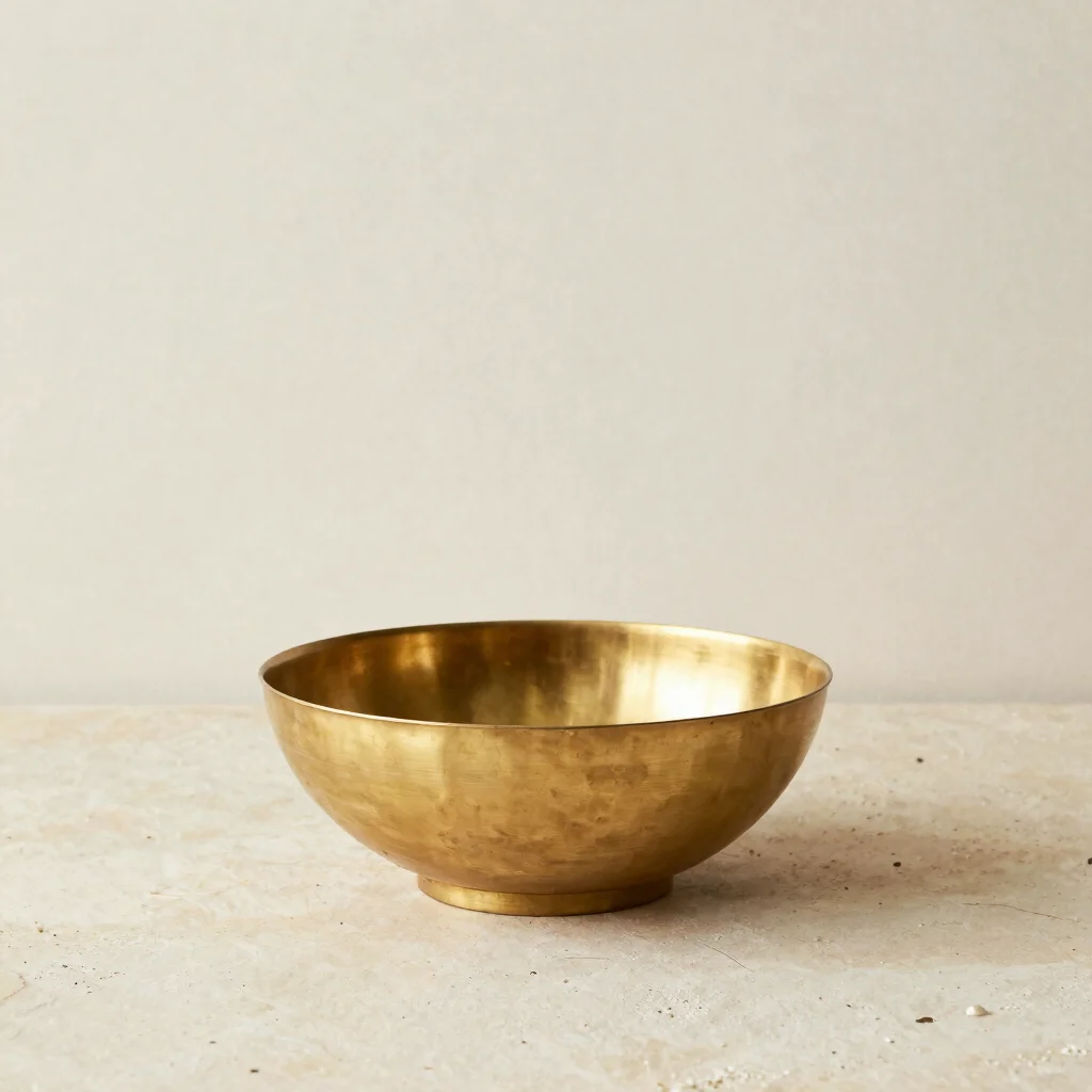 Brass Welcome Bowl